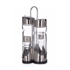  Üveg fűszer és olajtartó 4+1 részes konyhai eszköz