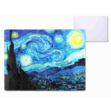 Üveg konyhai munkalap 40x30cm, Van Gogh: Csillagos éj konyhai eszköz