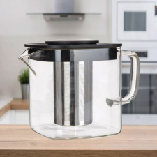 Üveg teáskanna szűrővel KRISTY 750ML 49010201 vízforraló és teáskanna