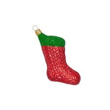  Üveg zokni forma karácsonyfadísz