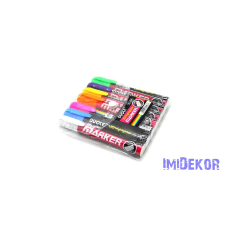  Üvegfilc 2mm 7 féle/csomag - Mix dekorációs kellék