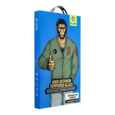  Üvegfólia Samsung Galaxy A55 5G - Mr. Monkey 5D üvegfólia fekete kerettel mobiltelefon kellék