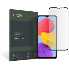 Üvegfólia Samsung Galaxy M13 (M135) - fekete tokbarát Slim 3D üvegfólia mobiltelefon kellék
