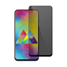  Üvegfólia Xiaomi Redmi Note 9 Pro - betekintésvédő üvegfólia fekete kerettel mobiltelefon kellék