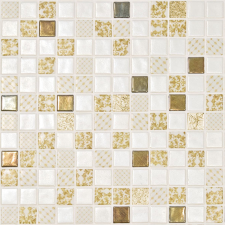 Üvegmozaik Mosavit Palace oro 30x30 cm fényes PALACEORO csempe