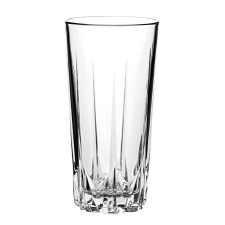 . Üvegpohár, metszett, 6db-os szett, 33cl, "GastroLine HB" konyhai eszköz