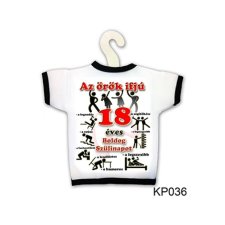  Üvegpóló, Az örök ifjú...éves, Boldog szülinapot férfi póló