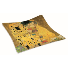  Üvegtál 13x13cm, dobozban, Klimt: The Kiss konyhai eszköz