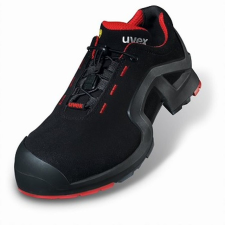 Uvex 1 X-TENDED SUPPORT FÉLCIPŐ S3 SRC ESD (fekete, piros, 46) munkavédelmi cipő