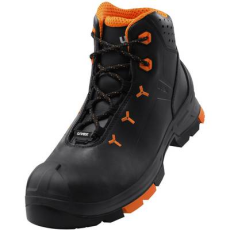 Uvex 2 6503245 Biztonsági csizma S3 Méret: 45 Fekete, Narancs 1 pár (6503245) - Munkavédelmi cipők