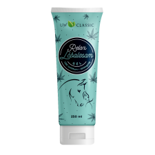 UW Classic Relax lóbalzsam CBD-vel és zöldagyaggal 250ml gyógyhatású készítmény
