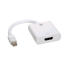 V7 adapter Mini DisplayPort apa -> HDMI anya fehér (CBL-MH1WHT-5E) (CBL-MH1WHT-5E) kábel és adapter