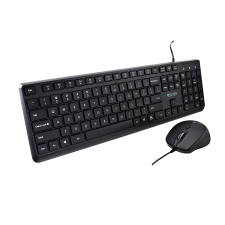 V7 CKU350 Vezetékes Billentyűzet + Egér - Spanyol (CKU350ES) billentyűzet