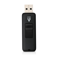 V7 - FLASH DRIVE 2GB - FEKETE pendrive
