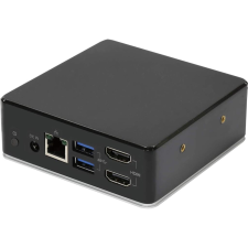 V7 USB-C notebook dokkoló fekete (UCDDS1080P) (UCDDS1080P) laptop kellék
