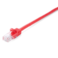 V7 - UTP Cat6 patch kábel 2m - V7CAT6UTP-02M-RED-1E kábel és adapter