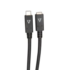 V7 V7UC3EXT USB-C apa - USB-C anya 3.2 Gen 1 Hosszabbító kábel - Fekete (2m) kábel és adapter
