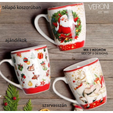 V.B.20741 Navidad porcelánbögre 360ml bögrék, csészék