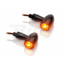  V PARTS Alumínium LED Irányjelző Szett Átlátszó Univerzális motorkerékpár irányjelző