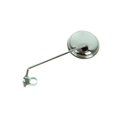 V PARTS bal oldali tükör gallérral, univerzális, 105mm - krómozott (1 db) motorkerékpár visszapillantó