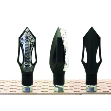 V PARTS Nyíl LED irányjelzők Fekete Univerzális motorkerékpár irányjelző