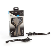 V PARTS Standard Karok 175mm CNC Fekete/Alumínium Csavarokkal Adapterekkel Párosban Triumph egyéb motorkerékpár alkatrész