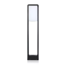 V-tac 10W kültéri LED lámpa oszlop 80 cm, meleg fehér, fekete házzal - SKU 20113 kültéri világítás