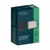 V-tac 12000mAh napelemes LED reflektor 15W hideg fehér, 1200 Lumen, fekete házzal - SKU 7825