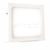 V-tac 12W Felületre szerelhető négyszög LED Panel 4000K - 4914