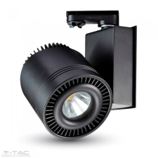 V-tac 33W LED fekete sínes lámpatest CRI&gt;95 6400K 2 év garancia - 1235 világítás