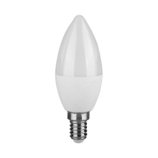 V-tac 3.7W E14 meleg fehér C37 LED gyertya égő - SKU 214216 izzó