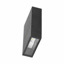 V-tac 4W kültéri fekete fali LED lámpa hideg fehér, 100 Lm/W - SKU 218563 kültéri világítás