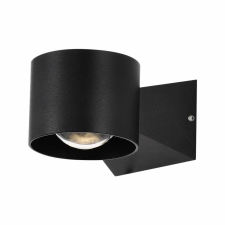 V-tac 5W LED kétirányú fali lámpa, fekete házas, természetes fehér - SKU 10446 kültéri világítás