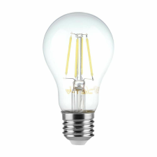 V-tac 6W E27 meleg fehér filament A60 LED égő - SKU 214272 izzó