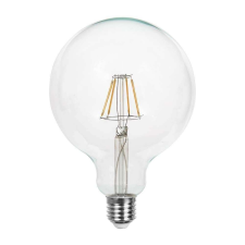 V-tac 6W E27 meleg fehér filament G125 LED égő - SKU 214304 izzó