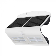 V-tac 7W LED napelemes lámpa fehér - 8278 kültéri világítás