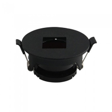 V-tac Billenthető kör alakú spot lámpatest, fekete világítás