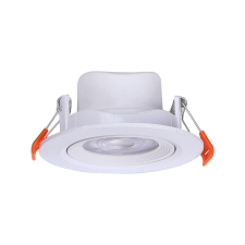 V-tac billenthető, süllyeszthető 7W LED spot panel kerek, állítható színhőmérséklettel - SKU 23837 világítás