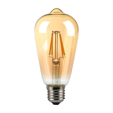 V-tac borostyán filament 8W ST64 LED izzó - 2200K - 214421 izzó