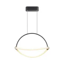 V-tac Design LED csillár (12W) fekete színű - természetes fehér világítás