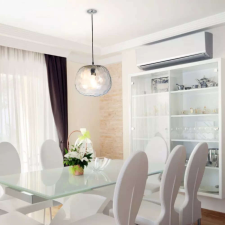 V-tac designer átlátszó üveg csillár, függeszték E27 foglalattal - SKU 3882 világítás