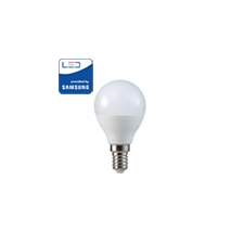 V-tac E14 LED lámpa (4.5W/180°) Kisgömb - természetes fehér, PRO Samsung izzó