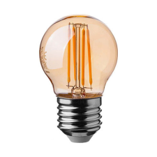 V-tac E27 LED izzó filament 4W Kisgömb - extra meleg fehér izzó