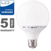 V-tac E27 LED lámpa (22W/200°) G120 - természetes fehér, PRO Samsung