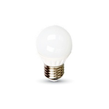V-tac E27 LED lámpa 4 Watt (180°) - Kisgömb hideg fehér izzó