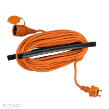 V-tac Falra szerelhető lengőalj (3G1,5mm2) 16A 15 méter narancssárga IP44 - 8816 villanyszerelés