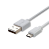 V-tac fehér, USB - Micro USB 1m hálózati kábel - SKU 8480