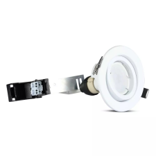 V-tac GU10 LED spot égő fehér kerettel 3 db/csomag 5W természetes fehér 110° - SKU 8882 világítás