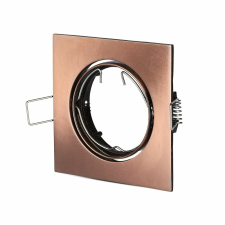 V-tac GU10 LED spotlámpa keret, bronz billenthető lámpatest - SKU 8582 világítás