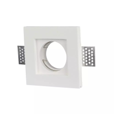 V-tac GU10 LED spotlámpa keret, fehér fix lámpatest - SKU 3651 világítás
